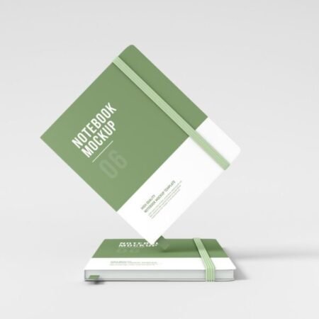 Notebook mockup