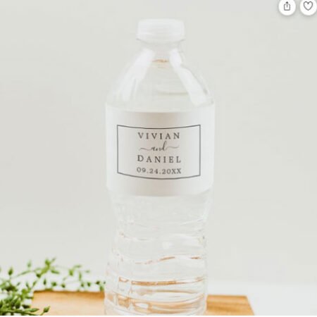 Nivyan & Samya Water Bottle