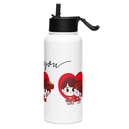 love you water bottle
