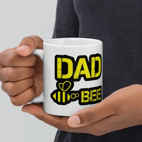 Dad Bee Mug - Image 4